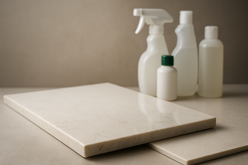 חומרי ניקוי לאבן ופורצלן – מה באמת עובד?