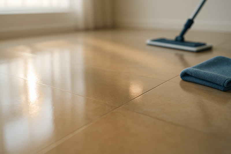 ריצוף נקי באמת: למה מראה מבריק זה לא הכול ואיך לשמור על הריצוף לאורך שנים