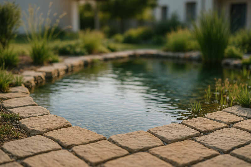 בריכות אקולוגיות – מדריך מקיף 2025: ריצוף אבן טבעית, עלויות ותחזוקה בישראל
